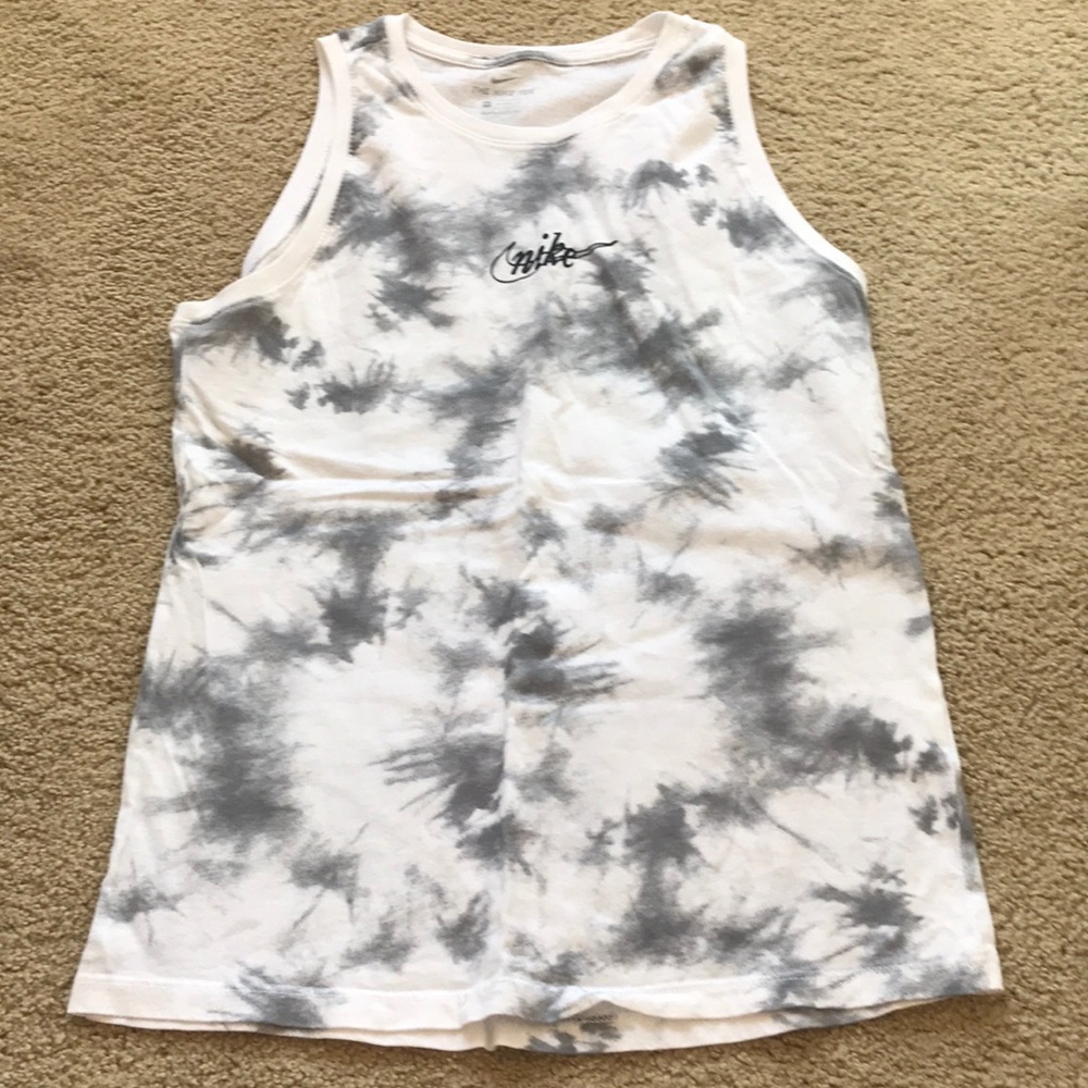 Tie die Nike tank top